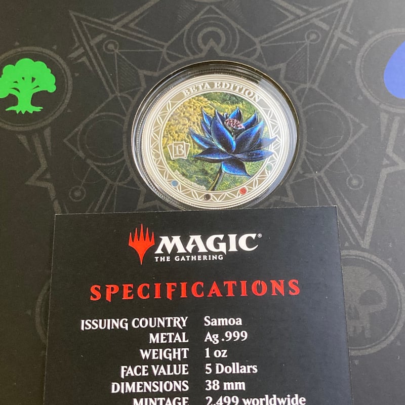 箱ケース・COAあり】 MTG公式 ブラックロータス ベータ版 マジックザ