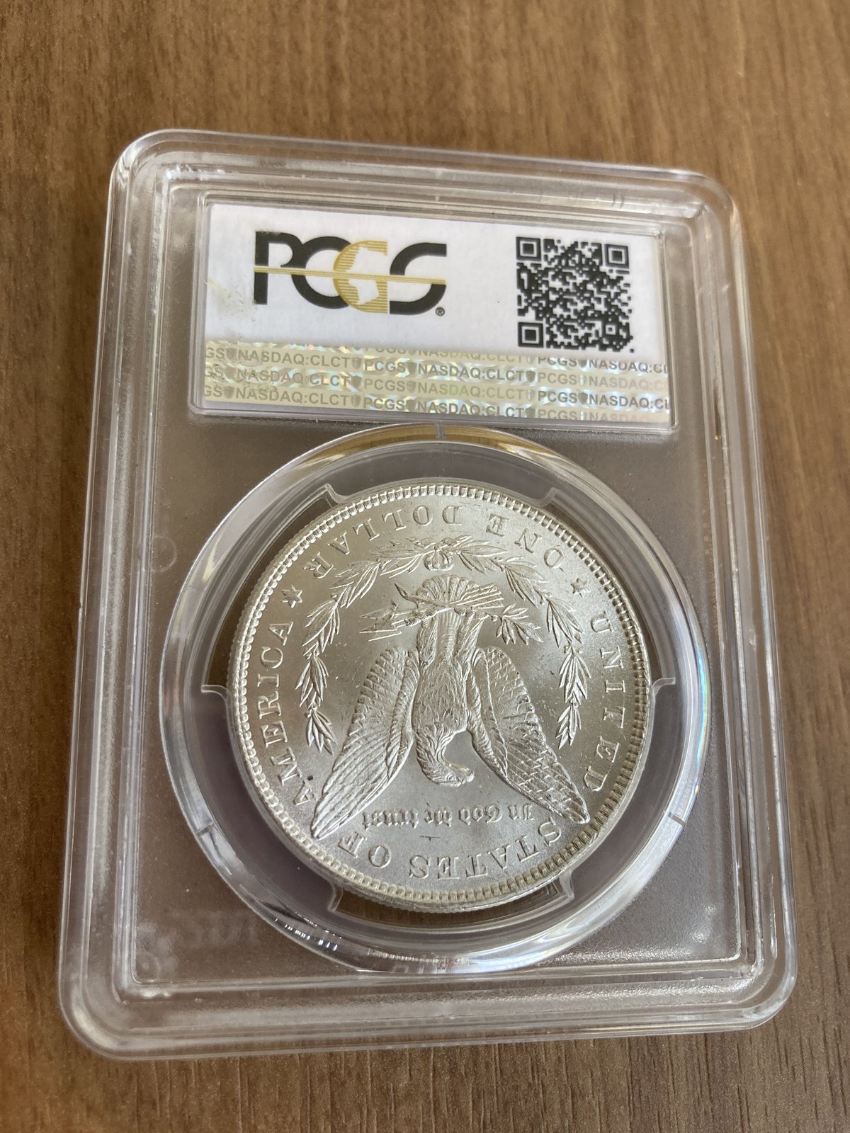 PCGS鑑定MS66】1885年 米国モルガンダラー モーガンダラー 銀貨
