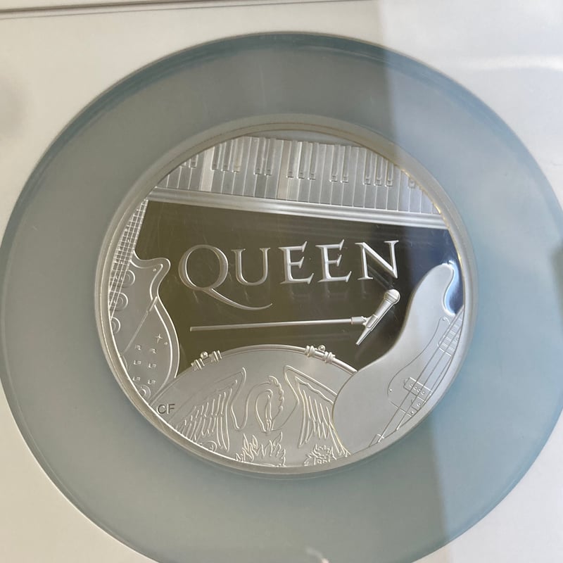 NGC鑑定PF70・5oz】 QUEEN ミュージック・レジェンド クイーン 5オンス