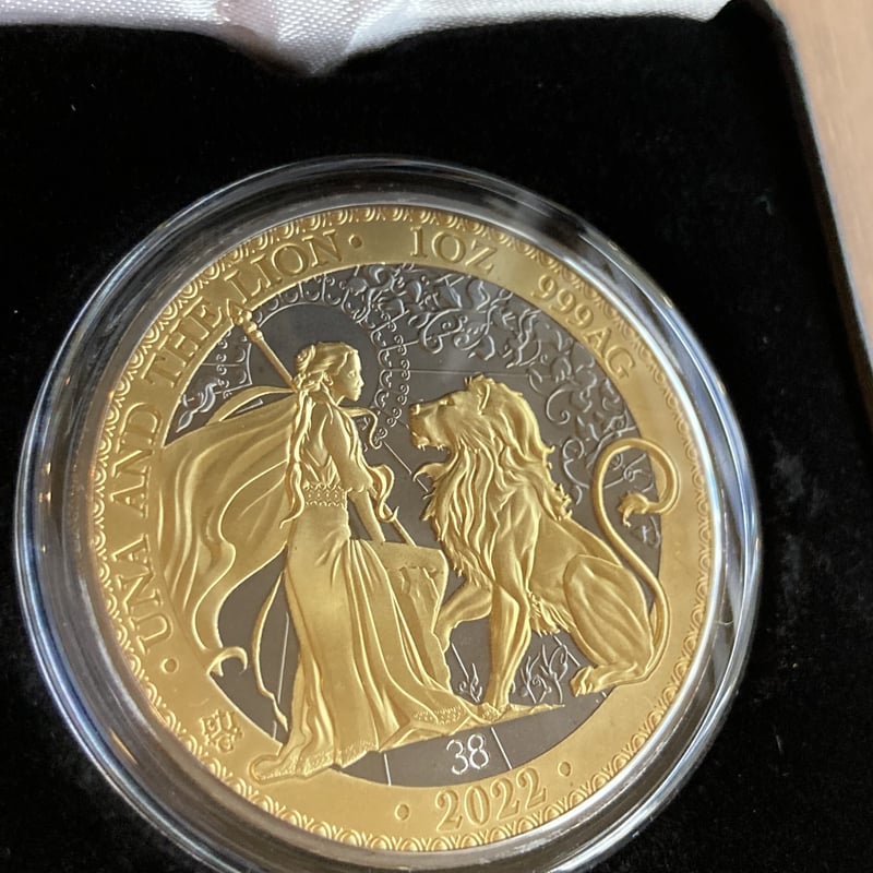 スワン・ゴールドルテニウムコイン (シルバープルーフ) 100枚限定品 003元箱と保証書が付属しています