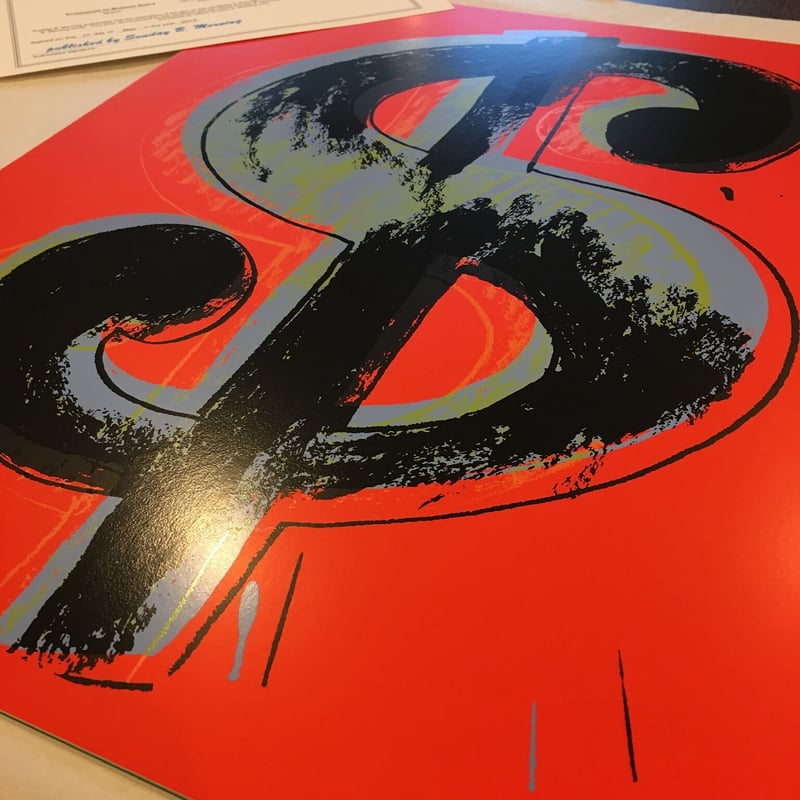 アクリルフレーム額装あり 【新品・未使用品】 COAあり アンディ