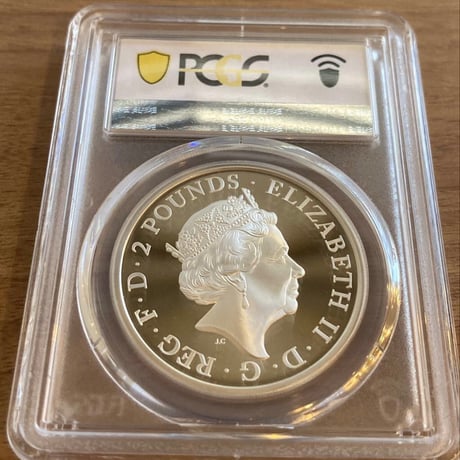PCGS鑑定 PR69DCAM クイーンズビースト コンプリーター版 ロイヤルミント 1オンス銀貨 シルバープルーフコイン QUEEN'S BEASTS Royal Mint
