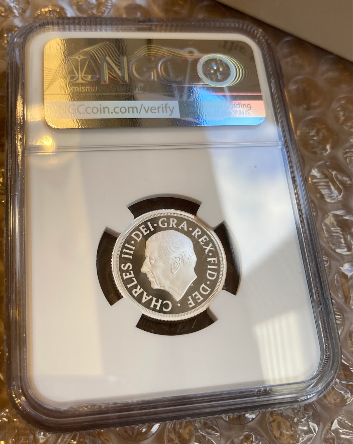 発行即日鑑定・NGC鑑定PF70FDI ロイヤルミント 2026年 ソブリン銀貨