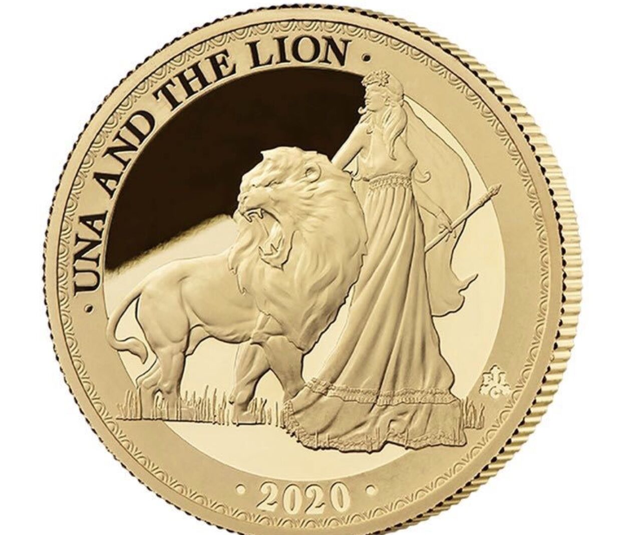 2020 ウナとライオン セントヘレナ 1オンス金貨 プルーフコイン 200枚