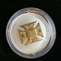 カナダ造幣局 聖エドワード王冠・クラウン銀貨 2023年 マットプルーフシルバーコイン 20ドル ロイヤル カナディアンミント エリザベス女王
