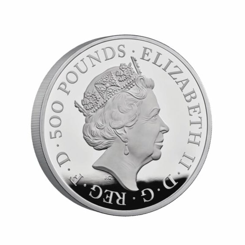 1kg銀貨】2021 エドワード3世のグリフィン クイーンズビースト