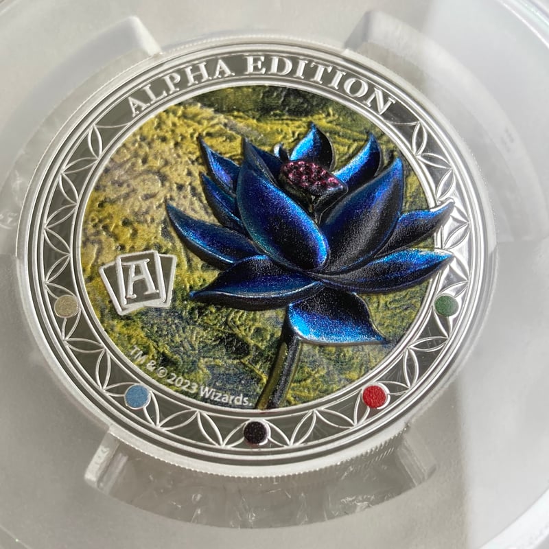 2oz・アルファ版】 MTG公式 ブラックロータス マジックザギャザリング
