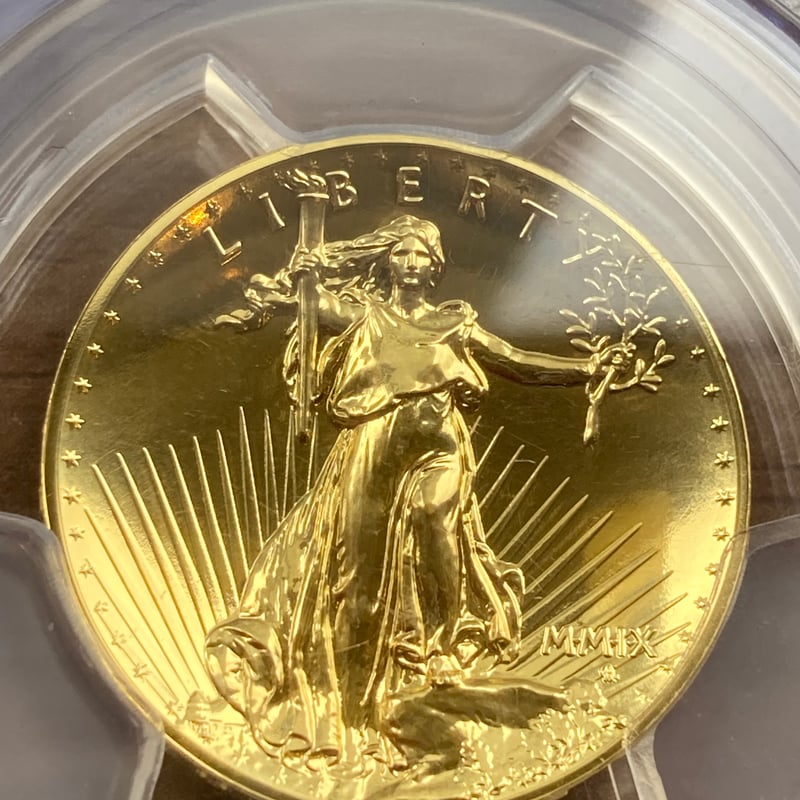 PCGS MS70PL First Strike】2009年 セントゴーデンス ウルトラ