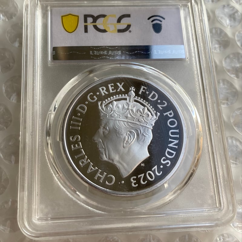 PCGS鑑定PR70】 2023年 チャールズ3世 戴冠式記念 クラウン 王冠 1