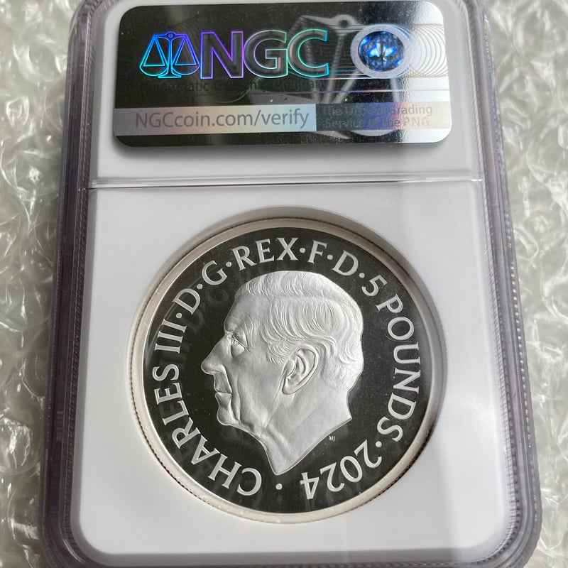 NGC鑑定PF69+FR ロイヤルミント ピストルッチ 2024年 ワーテルロー