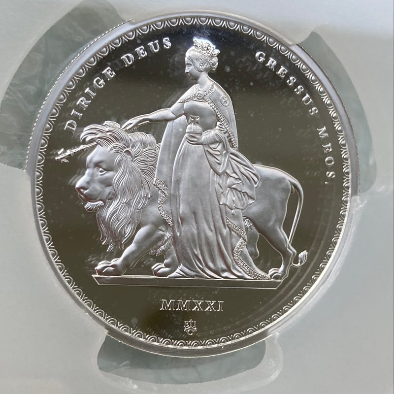 1987年タイWWF25周年記念２００バーツ銀貨　シマハッカン図 PCGS高鑑定 1987年タイWWF25周年記念200バーツ銀貨 シマハッカン図 PCGS