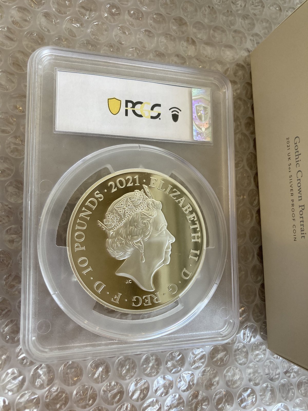 世界で1枚 【PCGS70鑑定】5オンス銀貨 ロイヤルミント版 世界で1枚 【PCGS70鑑定】5オンス銀貨 ロイヤルミント版