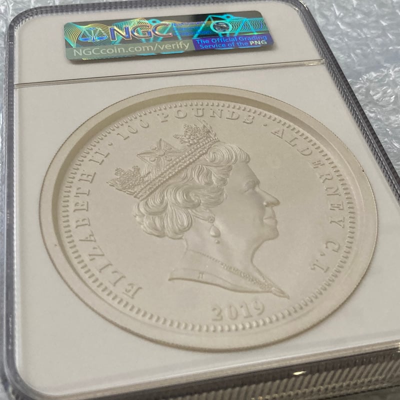 NGC鑑定PF69 1kg ウナとライオン 99枚限定のマット版 2019年