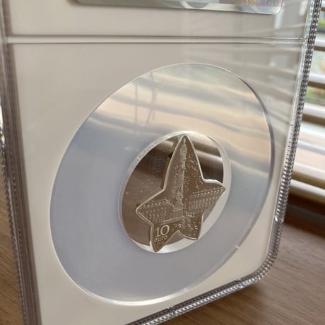 【NGC70鑑定】BOUCHERON公式 フランス造幣局 × ブシュロン 2018年 10ユーロ銀貨 シルバー プルーフコイン フレンチミント