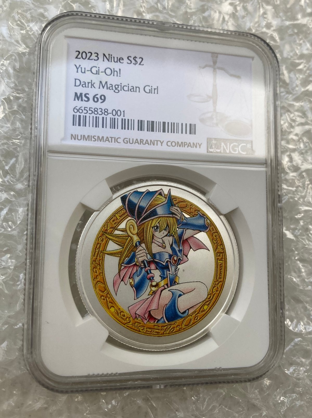 NGC鑑定MS69】25周年記念版 遊戯王 ダーク（ブラック）・マジシャン