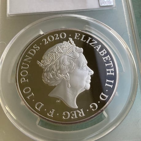 【世界で5枚・PCGS鑑定PR70・5oz】 QUEEN ミュージック・レジェンド クイーン 5オンス銀貨 10ポンド シルバープルーフコイン 英国 イギリス ロイヤルミント Royal Mint