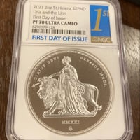 コンプリーター版 2021 クイーンズビースト 5オンス 10ポンド銀貨