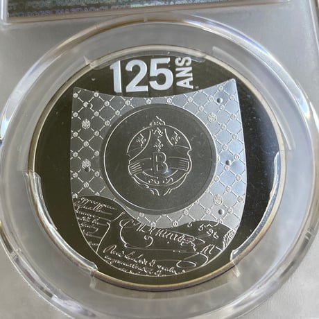 【PCGS鑑定PR69】ベルルッティ BERLUTI 125周年記念銀貨 10ユーロ シルバープルーフコイン フランス造幣局 フレンチミント カリグラフィー 革靴