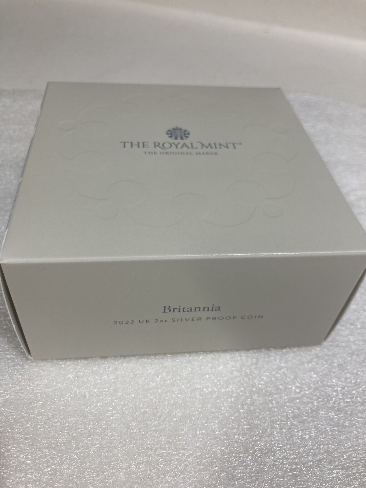 2オンス銀貨 2022年 プレミアムブリタニア 女性版ポートレート 5