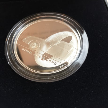【第１貨・１オンス銀貨】007 ジェームズボンド ２ポンド銀貨 プルーフコイン シルバー ロイヤルミント 2020 Royal Mint  £2 1oz Silver James Bond