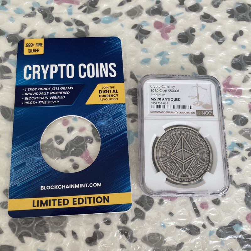 最高鑑定・NGC70】アンティーク版 イーサリアム Ethereum チャド