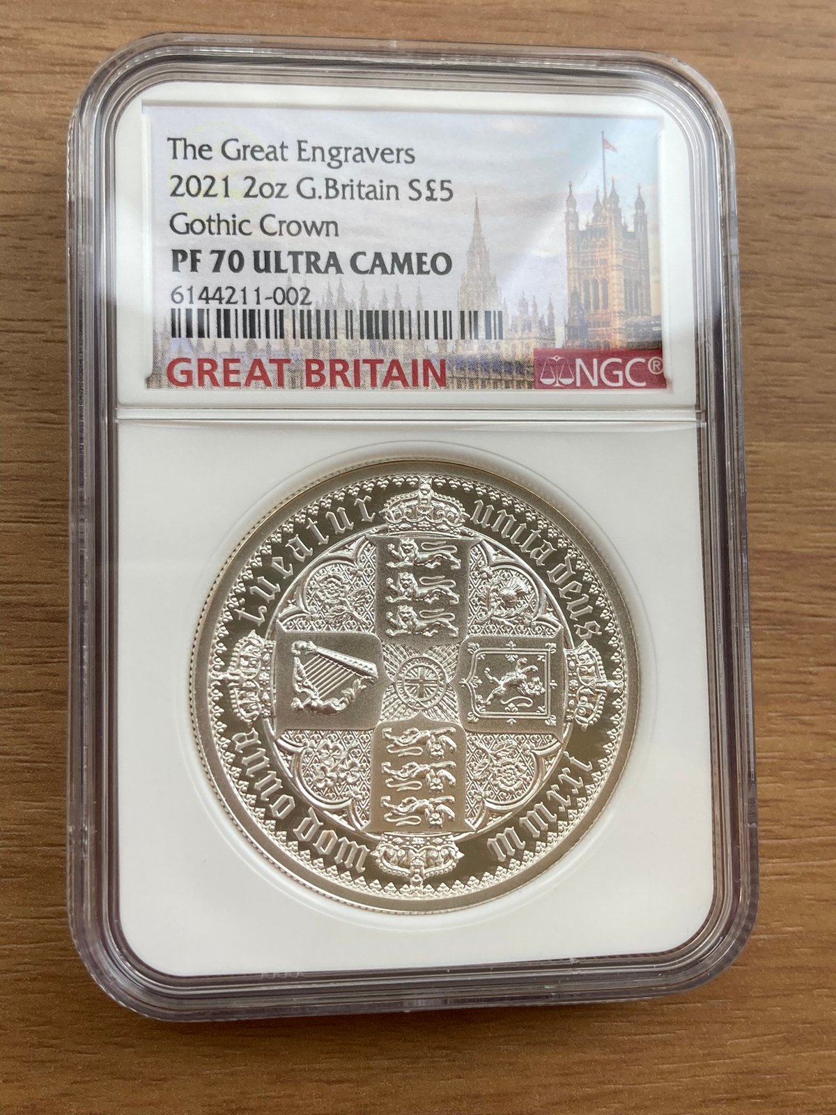 ゴチッククラウン　シルバー　1oz 2022年 ゴチッククラウン ゴシック ポートレート セントヘレナ版 1