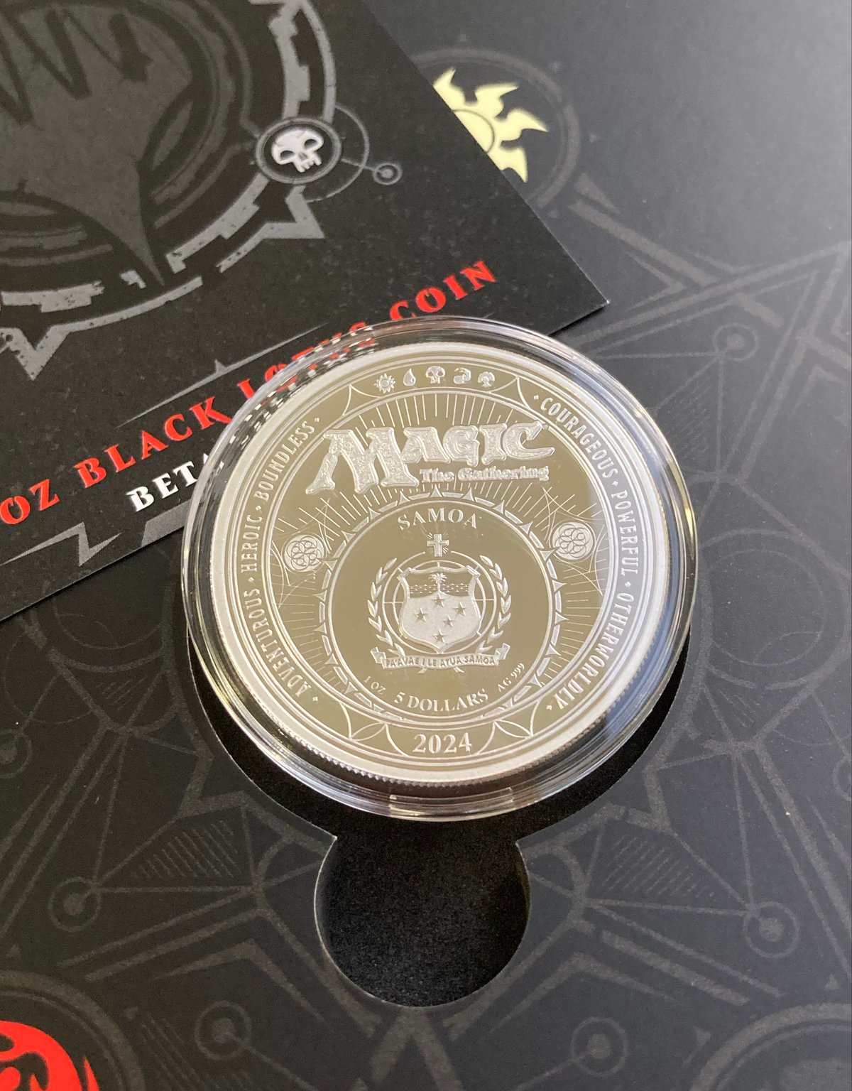 箱ケース・COAあり】 MTG公式 ブラックロータス ベータ版 マジックザ