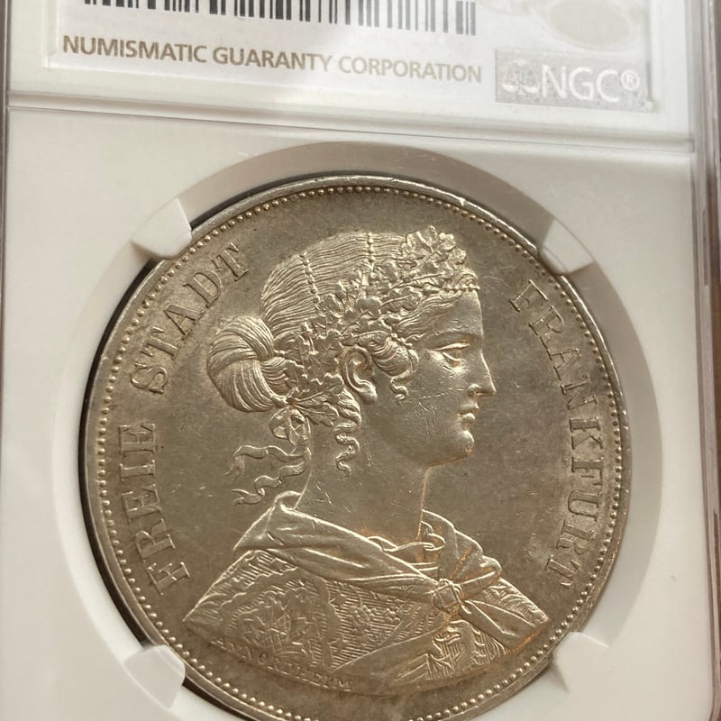 NGC鑑定 1888年A フランス 1フラン 銀貨 MS61 鑑定済コイン Sold】【鑑定、わずか1枚。これは買い！】1939年 チュニジア 20