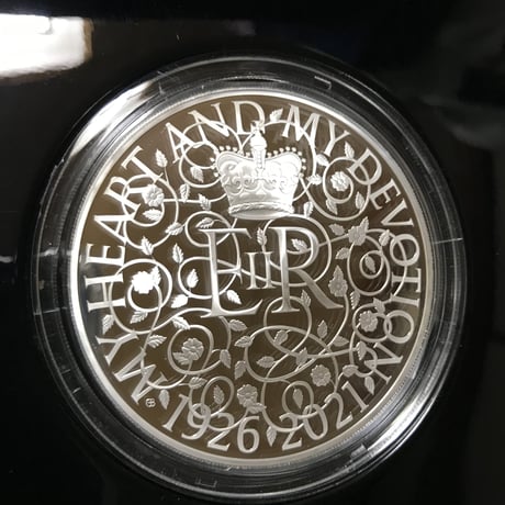 5オンス銀貨 2021年 イギリス エリザベス女王 クイーン 生誕95周年記念 プルーフシルバーコイン 95TH BIRTHDAY OF THE QUEEN