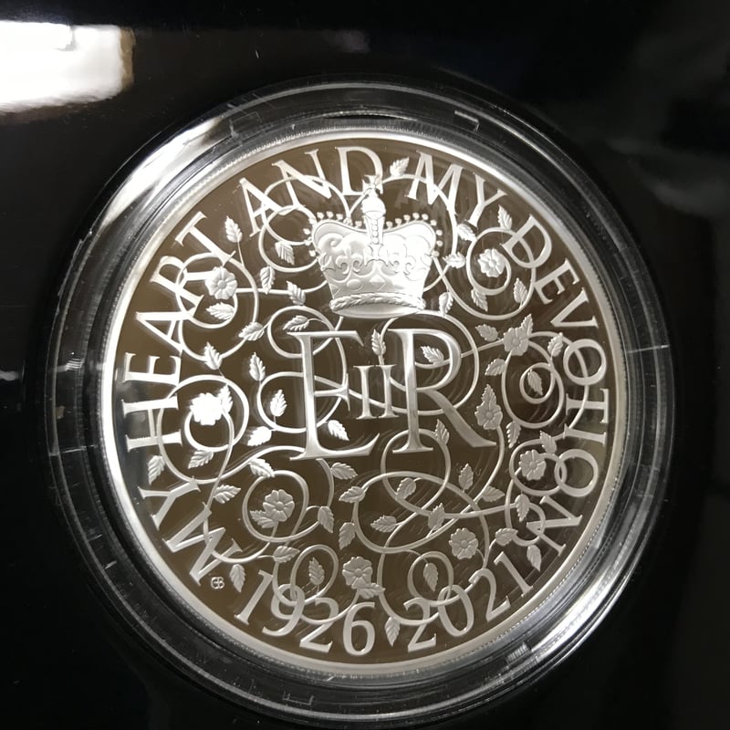 5オンス銀貨 2021年 イギリス エリザベス女王 クイーン 生誕95 5オンス銀貨 2021年 イギリス エリザベス女王 クイーン 生誕95