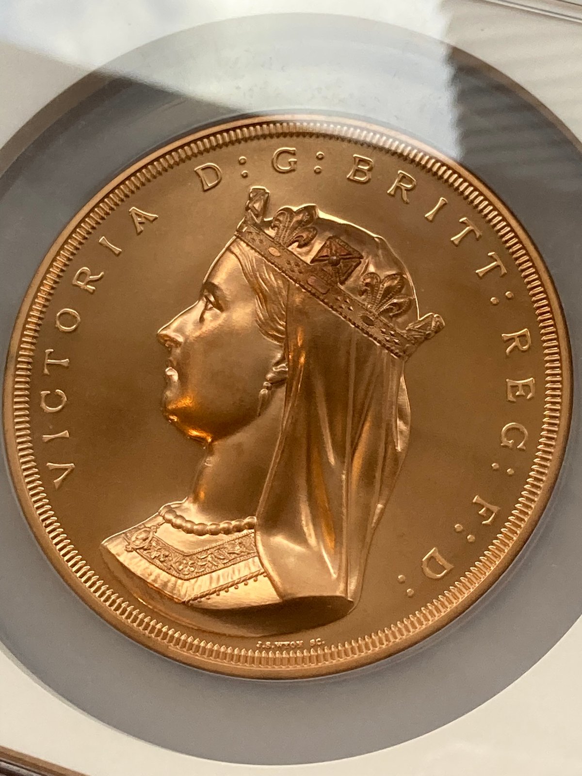 世界最高鑑定】NGC鑑定PF69RD カナダのウナとライオン 銅メダル