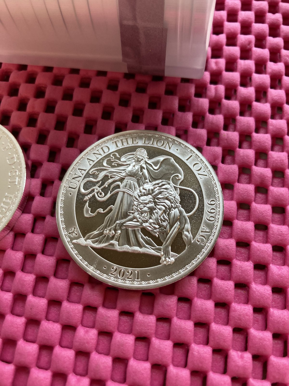 18枚セット】ウナとライオン 2021年 セントヘレナ 1オンス銀貨