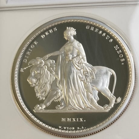 ロイヤルミント版 ウナとライオン 2019年 NGC鑑定PF68 2オンス銀貨 シルバープルーフコイン 英国 イギリス造幣局 Una Lion Royal Mint