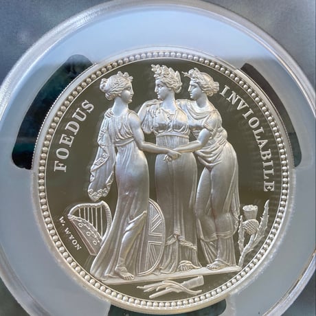 【PCGS69鑑定】ロイヤルミント版 2020 スリーグレイセス 5オンス銀貨 10ポンド シルバー プルーフコイン 英国 イギリス造幣局 Royal Mint Three Graces