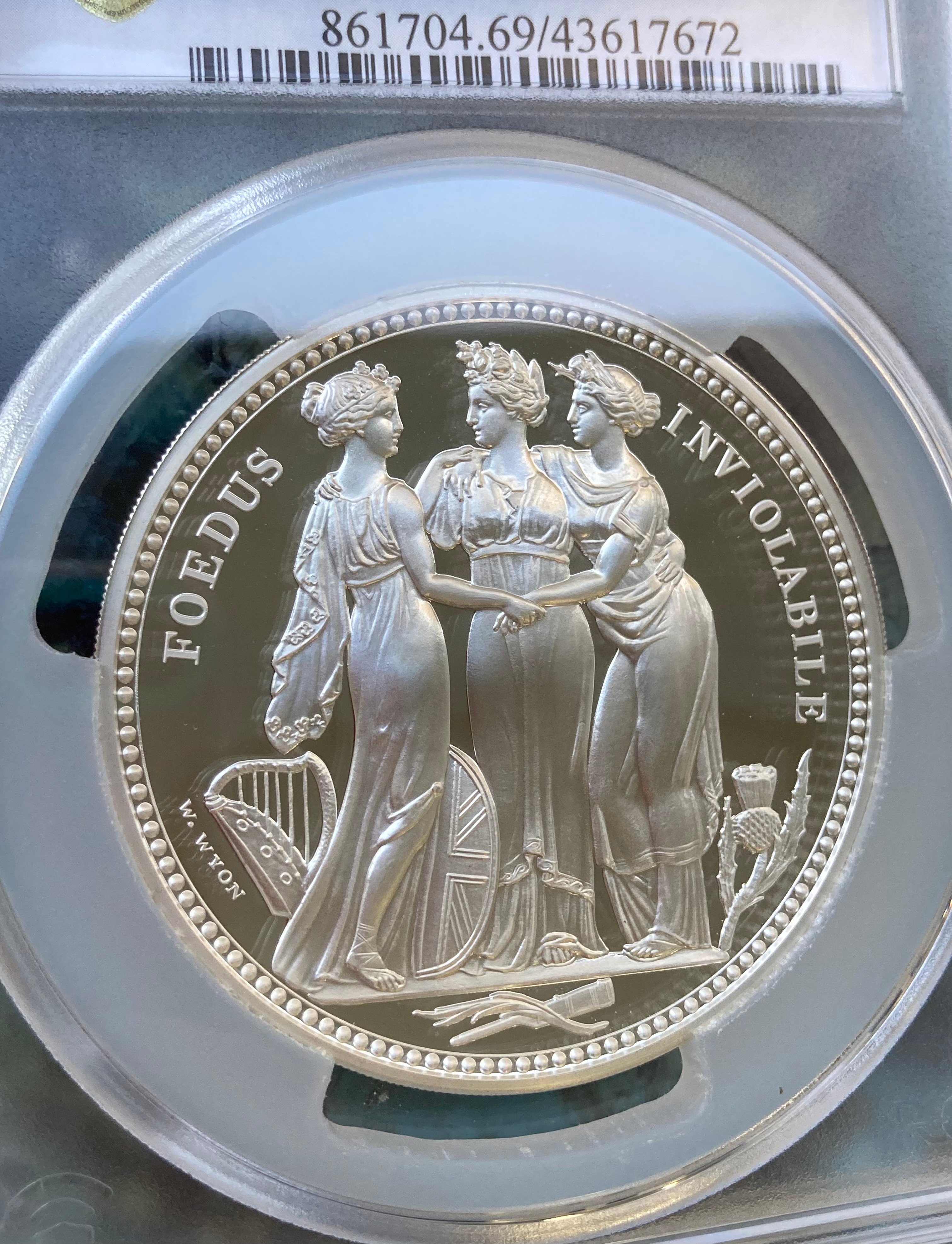 5oz・PCGS鑑定PR69】ロイヤルミント版 2020 スリーグレイセス 5オンス