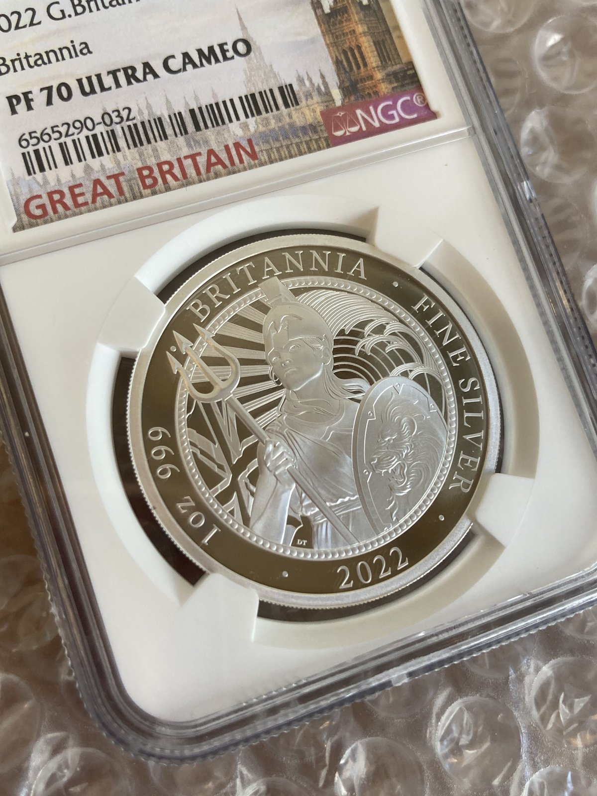 NGC鑑定PF70】ロイヤルミント 2022年通常版 1オンス銀貨 シルバープルーフコイン ...