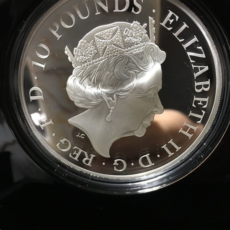 クイーンズビースト 2021 ロイヤルミント 準最高鑑定 アンティーク