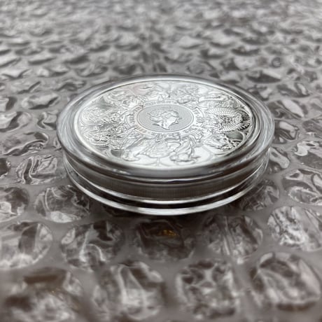 BU版 コンプリーター・最終版 2021 クイーンズビースト 2オンス銀貨 シルバーコイン QUEEN'S BEASTS COMPLETER 2oz Silver coin BU