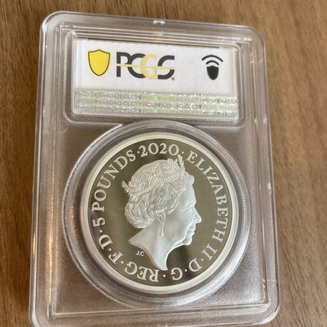 【PCGS69鑑定】2オンス銀貨 ミュージック レジェンド クイーン シルバープルーフコイン 英国 イギリス造幣局 ロイヤルミント QUEEN 2oz