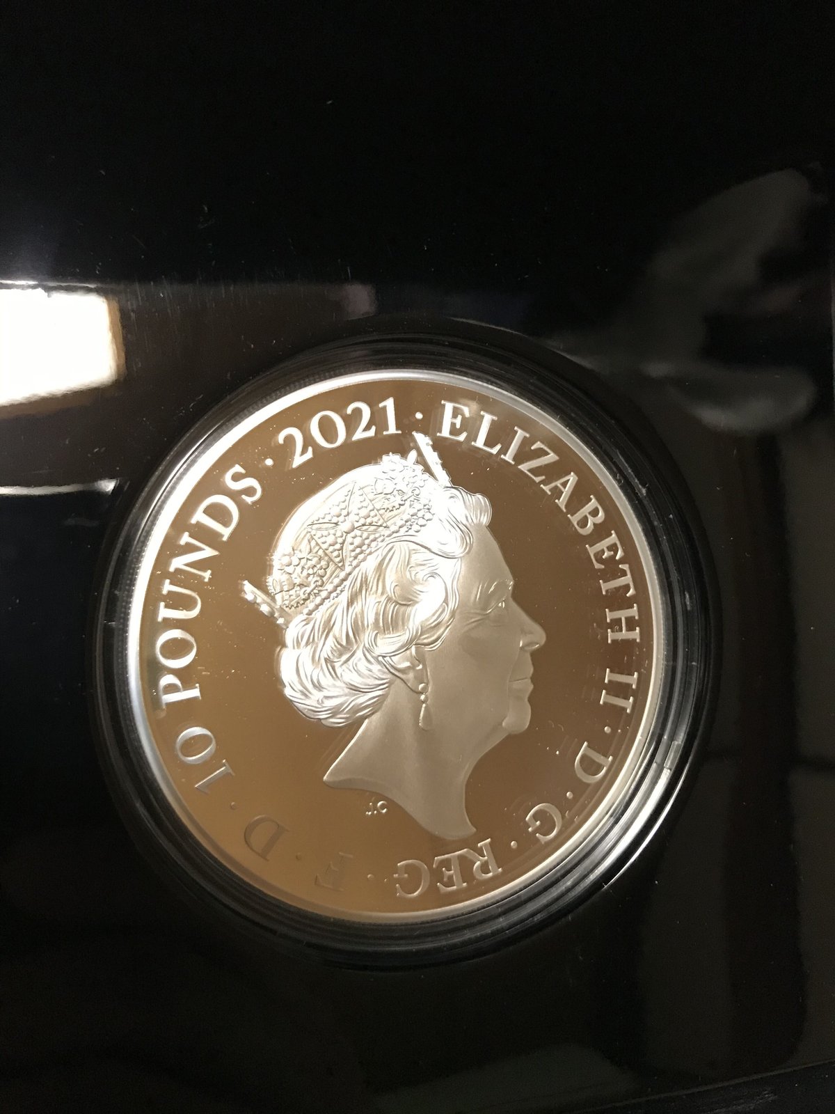 5オンス銀貨 2021年 イギリス エリザベス女王 クイーン 生誕95周年記念
