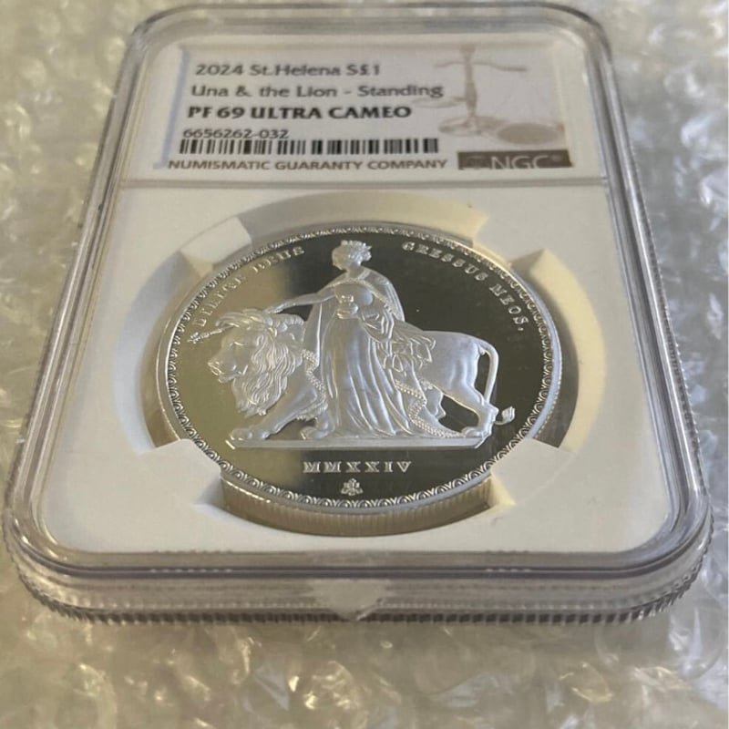 2024年版 NGC鑑定PF69 ウナとライオン 東インド会社 ウィリアム