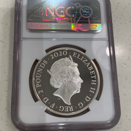 NGC鑑定 PF70 第1貨1オンス銀貨 007 ジェームズ・ボンド 2020年 ロイヤルミント シルバープルーフコイン 英国 イギリス James Bond