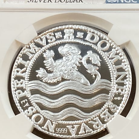 【NGC鑑定PF70+ER】ライオンダラー 2018年 オランダ造幣局 ロイヤルダッチ 銀貨 シルバープルーフコイン ゼーラント州 Lion Dollar Zeeland Province