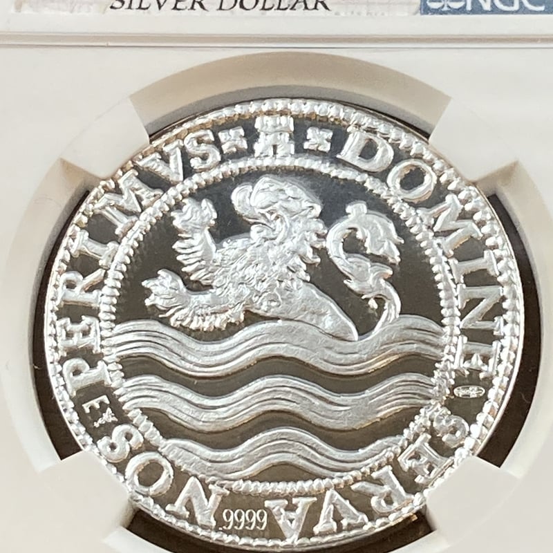 NGC鑑定PF70+ER】ライオンダラー 2018年 オランダ造幣局 ロイヤル