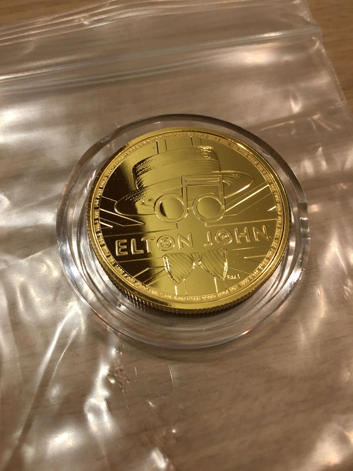 ロイヤルミント プルーフ銀貨 エルトンジョン 1オンス イギリス silver UK20EJ1S