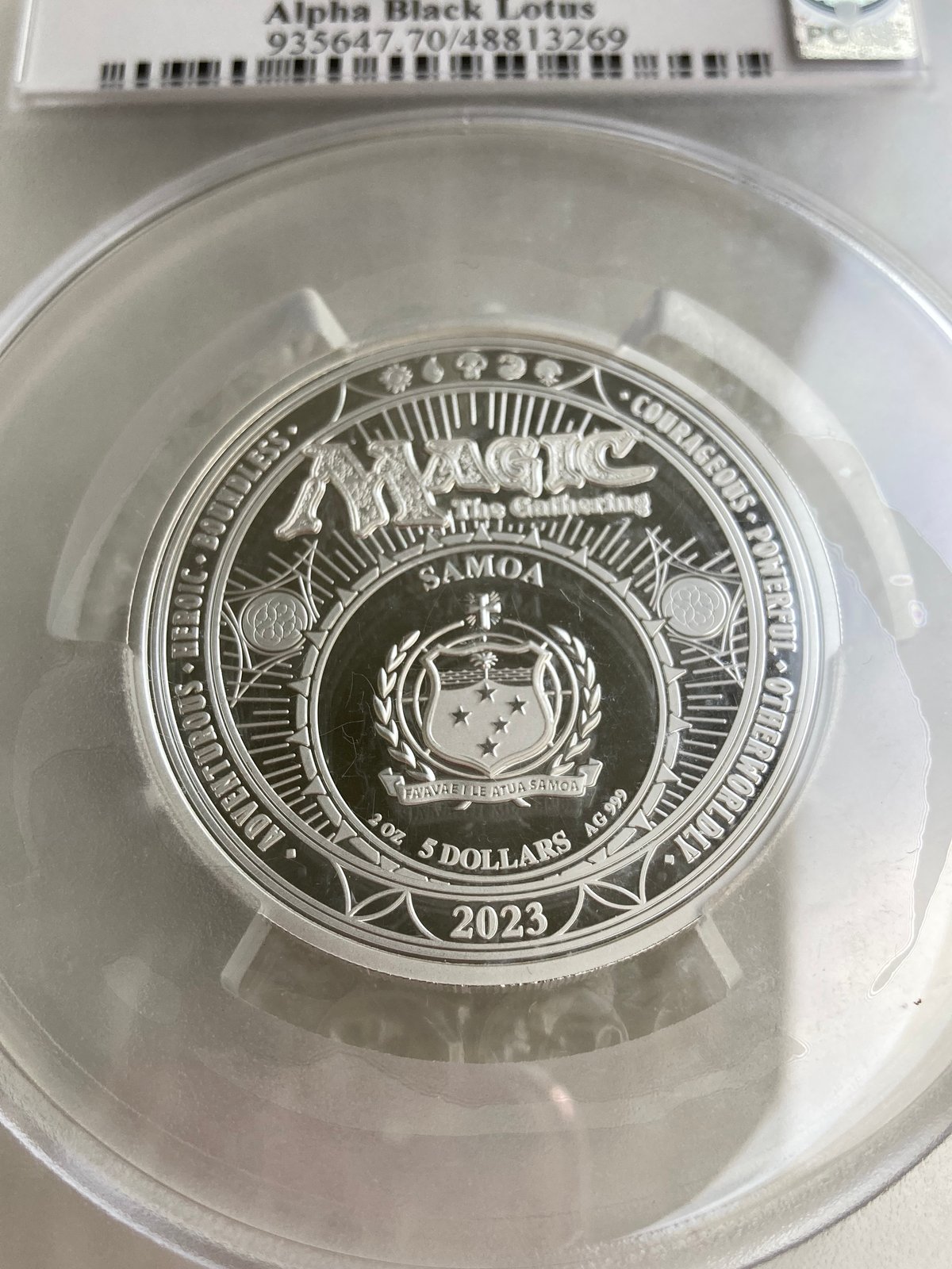 2oz・アルファ版】 MTG公式 ブラックロータス マジックザギャザリング