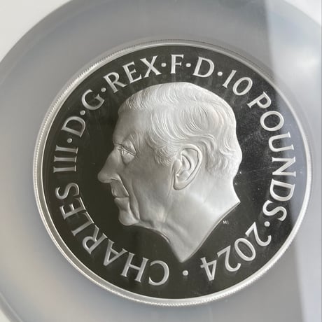 5oz・NGC鑑定PF69+FR ロイヤルミント ピストルッチ 2024年 ワーテルロー・メダル 連合国代表 5オンス銀貨 シルバープルーフコイン