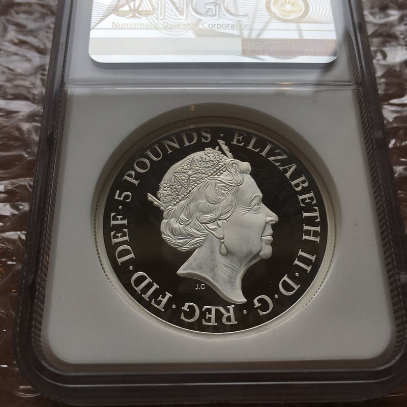 NGC PF69 ULTRA CAMEO】2019年 ウナとライオン コイン 2オンス 銀貨