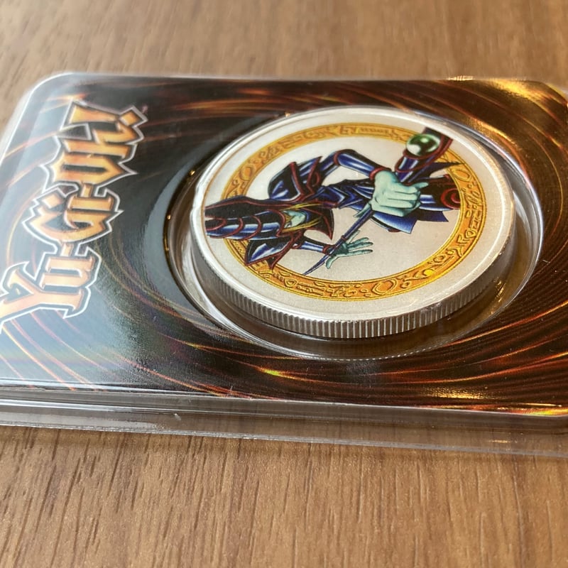 2023年ニウエ　遊戯王　Yu-Gi-Oh! ダークマジシャン １オンス銀貨 25周年記念版】 遊戯王 ダーク（ブラック）・マジシャン ニウエ