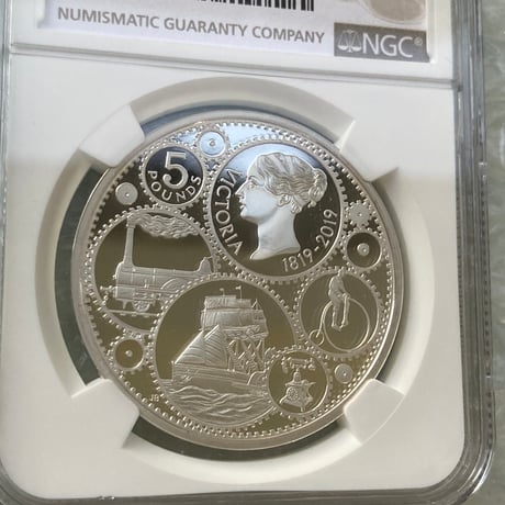 NGC鑑定PF70 ロイヤルミント 2019年 ヴィクトリア女王  生誕200周年記念銀貨 シルバー プルーフコイン イギリス 英国 Royal Mint Victoria